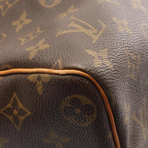 Louis Vuitton Keepall 45 Boston Bag, Coated Canvas and Leather, Monogram, Bro... - Picture 10 of 12